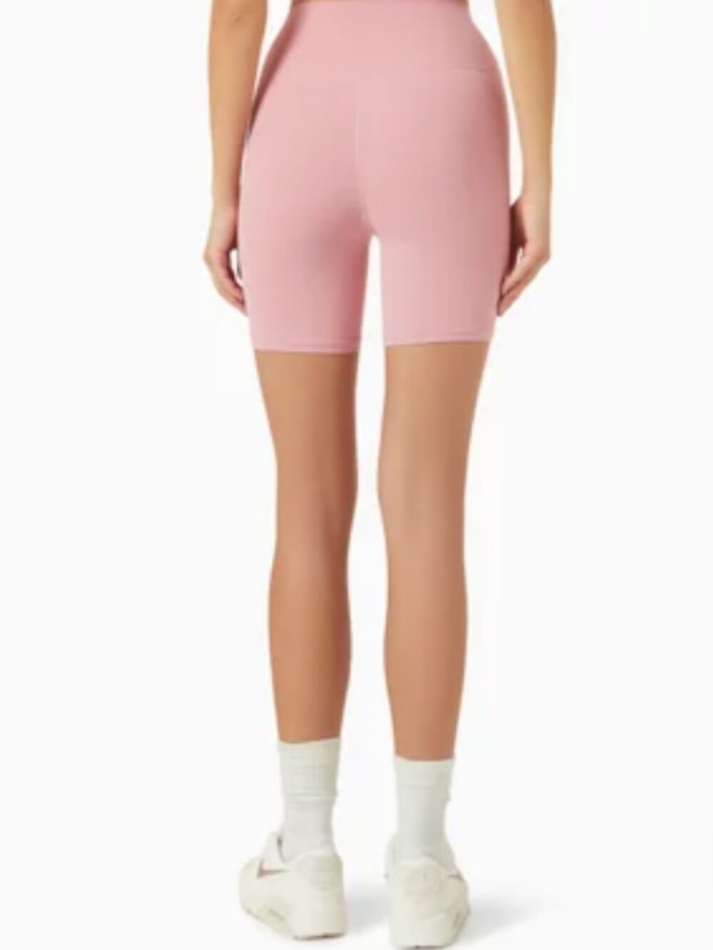 Splits59 Dusty Mauve High-Waist Bike Shorts Small